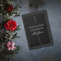 Moderne Typografie Zwart-wit Elegant Minimaal
