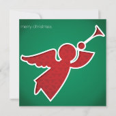 Moderne uitgesneden engel kaart (Voorkant)