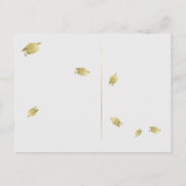 moderne uitnodiging tot afstudeerder (Achterkant)