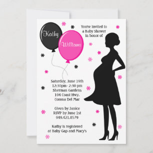 Moderne uitnodiging tot Baby shower