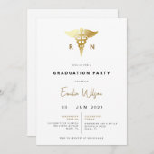 Moderne uitnodiging tot het indienen van een studi (Voorkant / Achterkant)