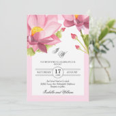 Moderne uitnodiging tot het uitzenden van een rond (Staand voorkant)