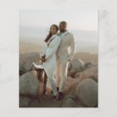 Moderne uitnodiging van de Bridal van de Begroting Flyer (Achterkant)