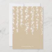 Moderne uitnodiging voor bridal (Achterkant)