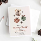 Moderne uitnodiging voor feestdag