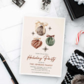 Moderne uitnodiging voor feestdag