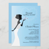 Moderne uitnodiging voor het geven van een briefje (Voorkant / Achterkant)