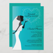 Moderne uitnodiging voor het geven van een briefje (Voorkant / Achterkant)