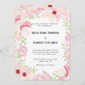 Moderne uitnodiging voor het uitzenden van ridderw (Voorkant / Achterkant)