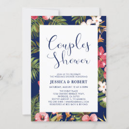 Moderne uitnodiging voor tropische weddenschappen