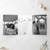 Moderne Ultra Chic Minimal Enregistrer Le Carte ph (Intérieur)