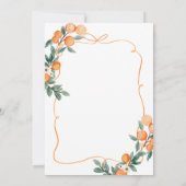 Moderne Une petite invitation au baby shower (Dos)