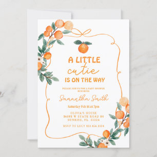 Moderne Une petite invitation au baby shower