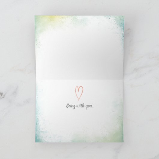 Moderne Unieke Foto Liefde Valentijnsdag Kaarten (Binnen)