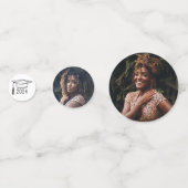 Moderne Universiteit Afstuderen de Aangepaste Foto Confetti (Voorkanten)