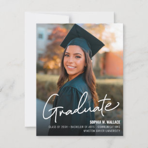 Moderne Universiteit Afstuderen Photo Class jaar A Aankondiging