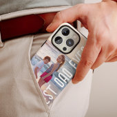Moderne Vaderdag foto beste vader ooit Case-Mate iPhone Case