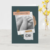 Moderne Vaderdagkaart Kaart (Gele Bloem)