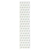 Moderne Vakantiepatroon voor alle feestdagen Korte Tafelloper (Voorkant)