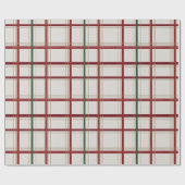 moderne Vakantiestrepen Inpakpapier (Vlak)