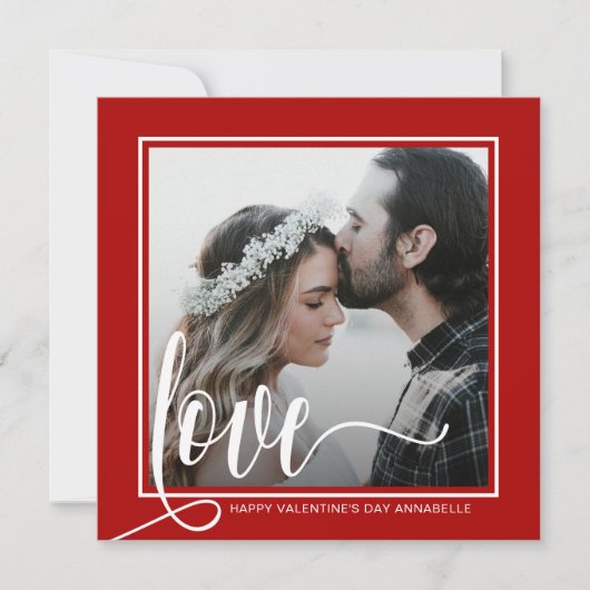 Moderne Valentijnsdag voor liefdesscript (Voorkant)