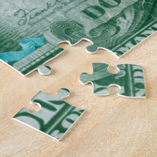 Moderne valuta V Legpuzzel (Zijkant)