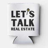 Moderne Vastgoed QR Code Marketing Blikjeskoeler (Voorkant)