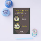 Moderne vastgoedflyer flyer (Enkel)