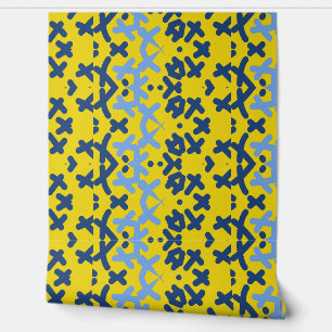 Moderne veelkleurige trendy "Ratti_Creative_Arts" Behang