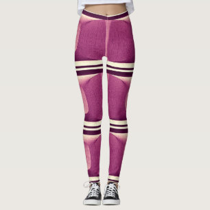 Moderne veelkleurige trendy "Ratti_Creative_Arts" Leggings