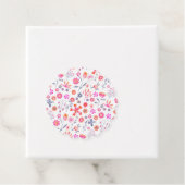 Moderne ventilatortuin bedankjes labels (In situ)