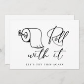 Moderne verandering van Datum Uitgestelde Geannule Kaart (Voorkant / Achterkant)