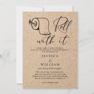 Moderne verandering van Datum Uitgestelde Geannule Kaart