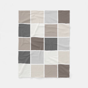 Moderne verfijnde ontwerp harmonische kleuren fleece deken
