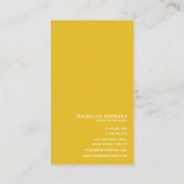 Moderne verfkleurstrook | binnenhuisarchitect visitekaartje (Achterkant)