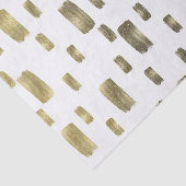 Moderne verfkwast goud koper brons glans tissuepapier (Detail)