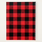 Moderne Vérification Red et Black Buffalo (Dos)