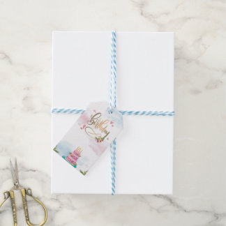 Moderne Verjaardag Cadeaulabel