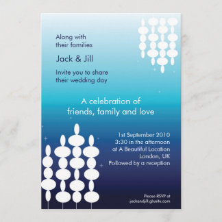 Moderne verlichting 5x7 kaart