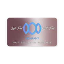 Moderne Verlopende Metallische Poeder Roze Sjabloo