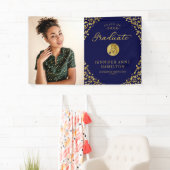 Moderne Verpleegster Afstudeerbanner Aangepaste Fo Spandoek (Insitu)
