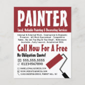 Moderne Vet, schilder & decorator Adverteren Flyer (Voorkant)