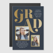 Moderne Vet Type 2 Foto Afstuderen (Voorkant / Achterkant)