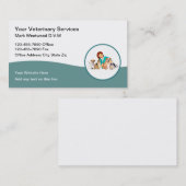 Moderne veterinaire Visitekaartjes (Voorkant / Achterkant)