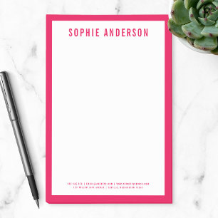 Moderne Vetnaam met EDITABLE-randkleur Post-it® Notes