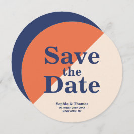 Moderne Vette Typografie Bruiloft Save the Date