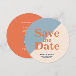 Moderne Vette Typografie Bruiloft Save the Date