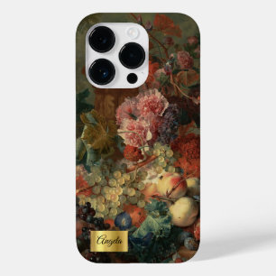 Moderne  Victoriaans stille-leven-bloemen Art Pe Case-Mate iPhone 14 Pro Hoesje