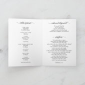 Moderne viering van het leven Foto Begrafenis Gevo Programma (Binnen)