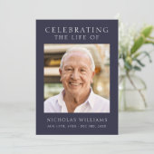 Moderne viering van het leven Orde van Service Programma (Staand voorkant)